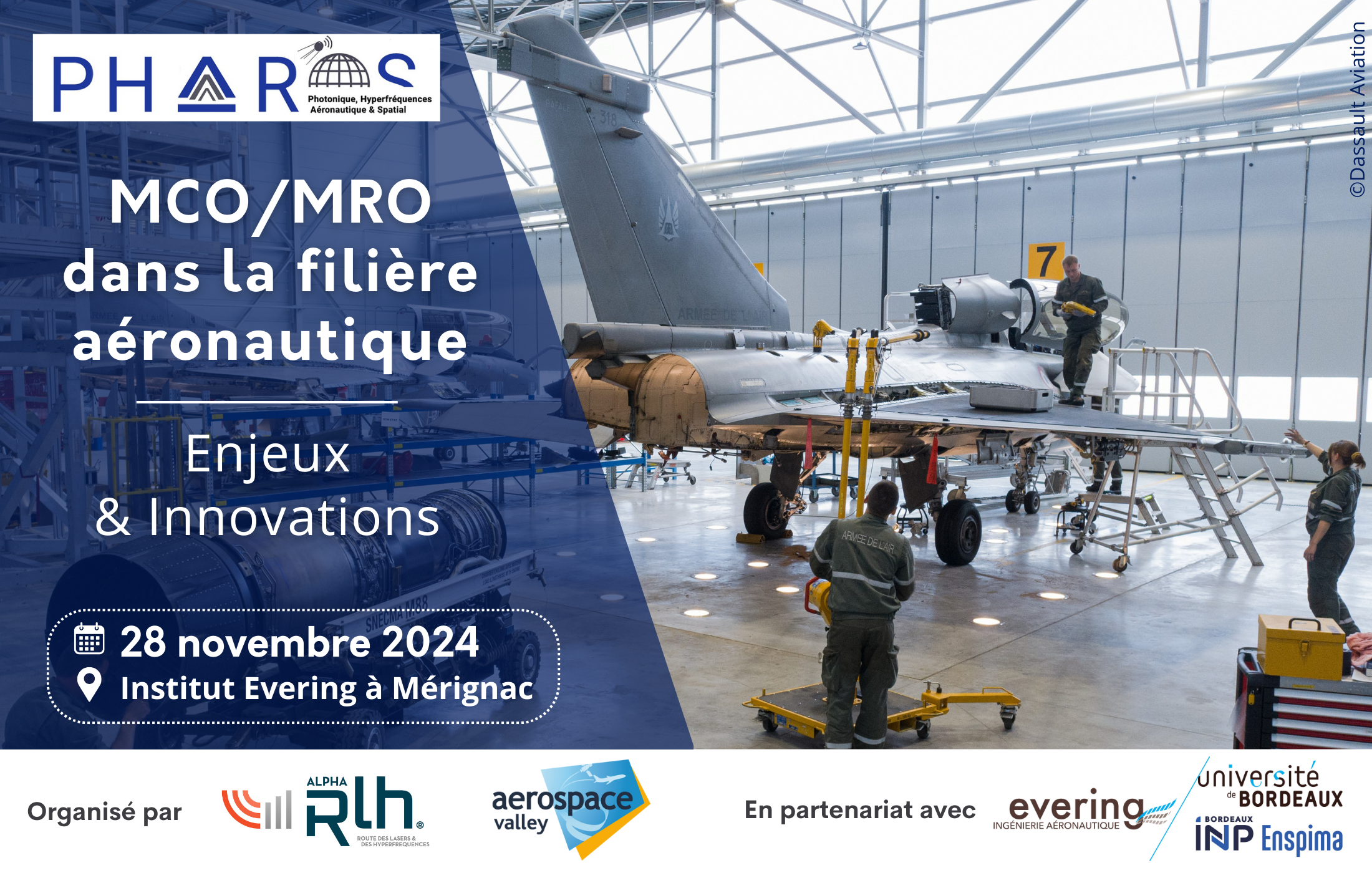Journée PHAROS – MCO/MRO dans la filière aéronautique : enjeux et innovations