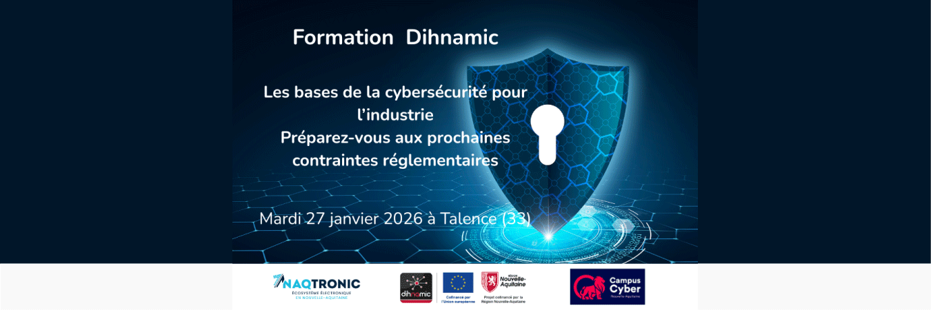 Formation Dihnamic : Les bases de la cybersécurité pour l’industrie