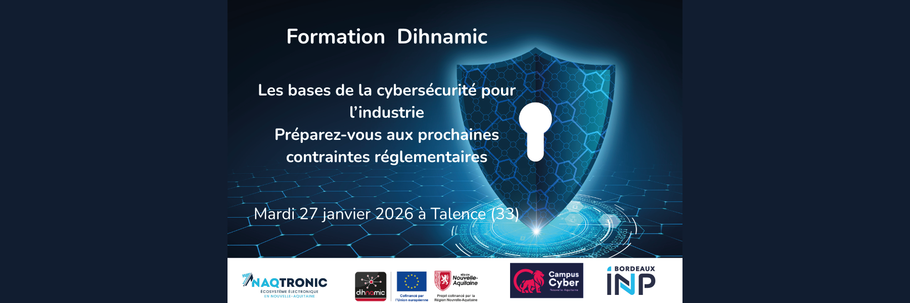 Formation Dihnamic : Les bases de la cybersécurité pour l’industrie