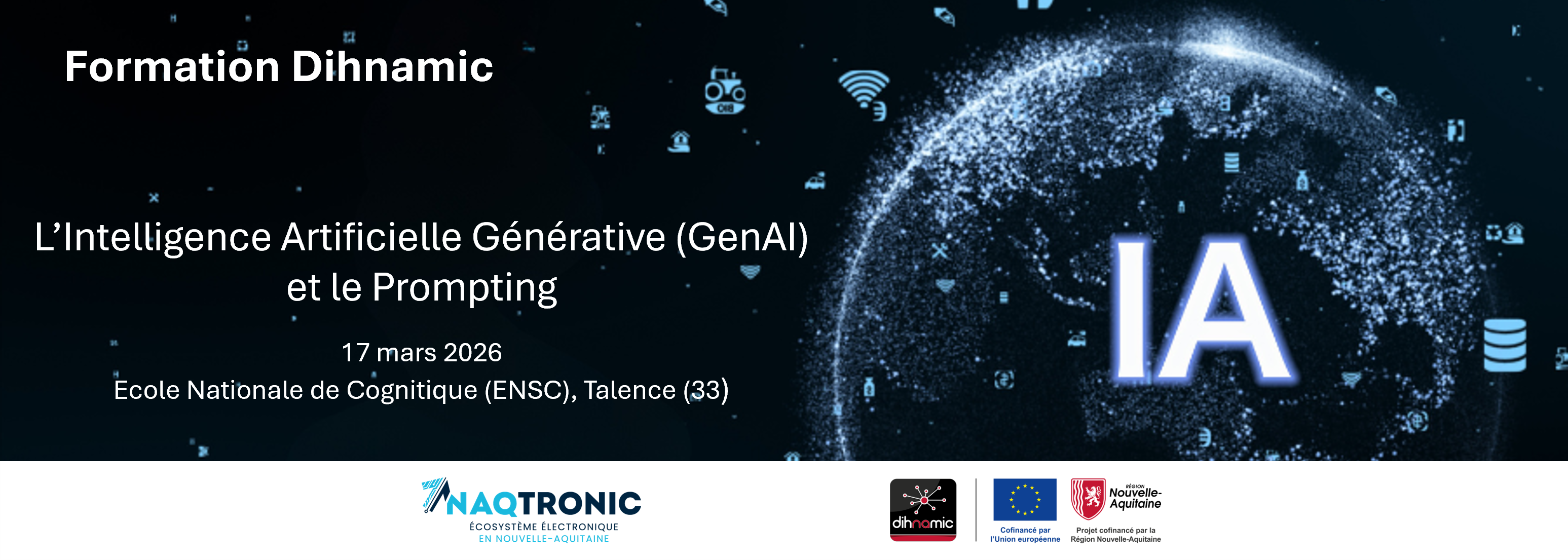 Formation Dihnamic : L’Intelligence Artificielle Générative (GenAI) et le Prompting